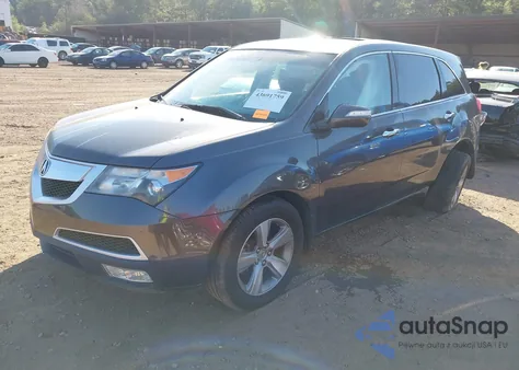2011 Acura Mdx Technology Package z USA, uszkodzony, nr VIN 2HNYD2H62BH534492